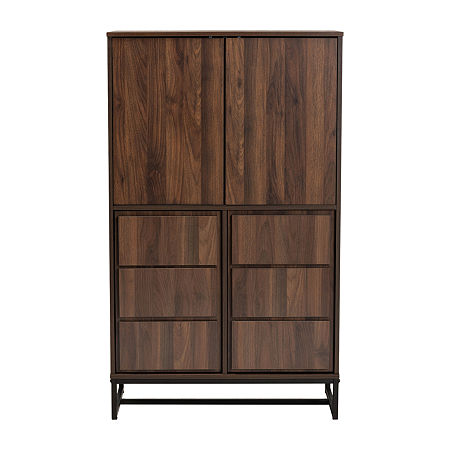 Neil Living Room Collection Accent Cabinet, One Size, Brown -  BAXTON STUDIO, 77412390026