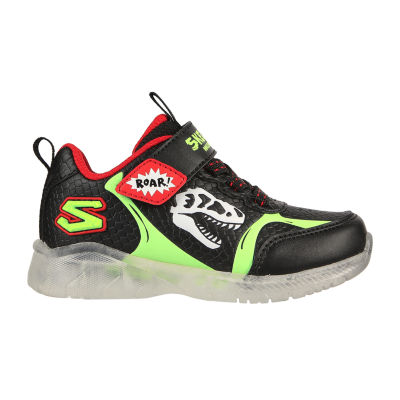 Skechers S Lights Illumi Brights Dino Glow Toddler Boys Sneakers