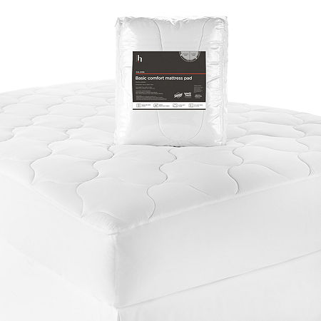 Home Expressions Classic Plus Mattress Pad, One Size, White