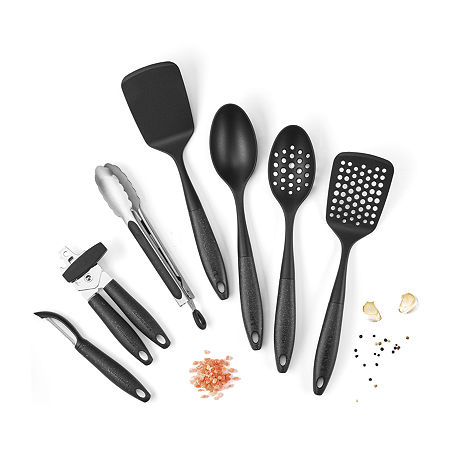 Cuisinart Oceanware 7-pc. Kitchen Utensil Set, One Size, Black