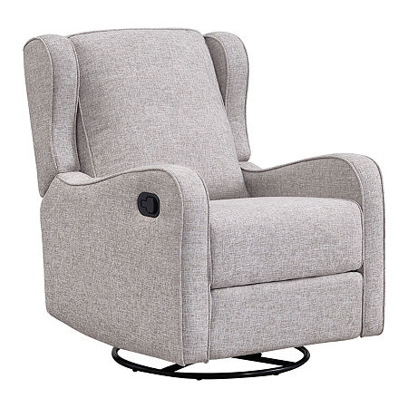 Skylar Swivel Glider Recliner, One Size, Beige