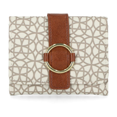 Mundi Anna Mini Trifold Womens RFID Blocking Indexer Wallet