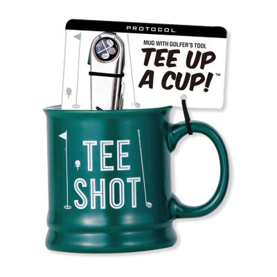 Coffee Mug with Golf Multi Tool Set
