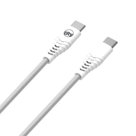 Circuit City 6ft. USB-C To USB-C Charging Cable, One Size, White