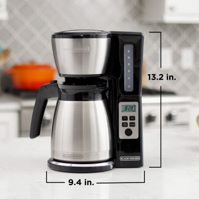 BLACK+DECKER Black 12 Cup Drip Coffee Maker 