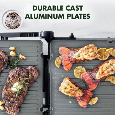 Elite Multi Grill, Griddle & Waffle Maker | Premiere Stainless Steel