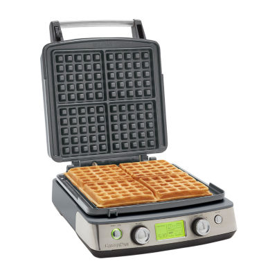 Greenpan Elite 4Sq Waffle Maker CC007709001, Color Gray JCPenney