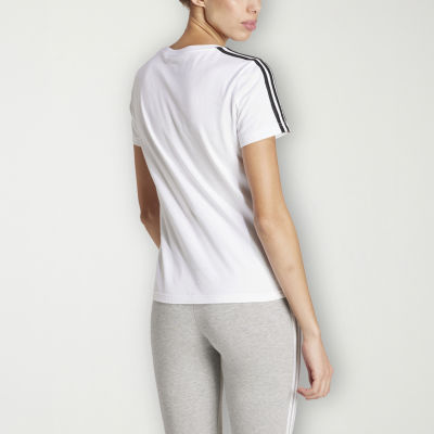 adidas Essentials 3 Stripes Tee