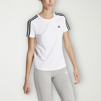 adidas Essentials 3 Stripes Tee