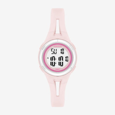 Essentials Women's Digital Chronograph Resin Strap Watch