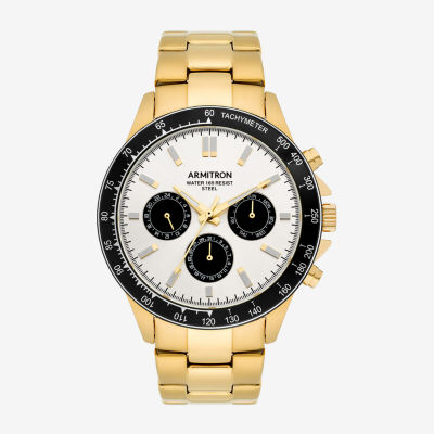 Armitron gold tone men's watch sale