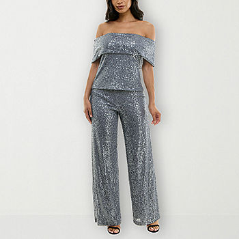 PRE-ORDER: Stars in the City Sequin Wide Leg Pant — Bohemian Groove