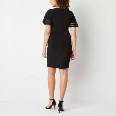 Jessica Howard Short Sleeve Sheath Dress