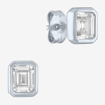 Diamond Addiction (G-H / Si2-I1) 1 CT. T.W. Lab Grown White 14K Gold 6.5mm Stud Earrings