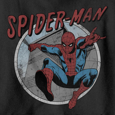 Disney Collection Little & Big Boys Marvel Spiderman Hoodie