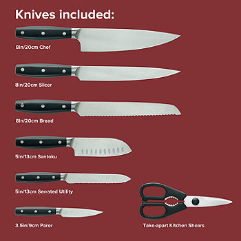 Kitchen Knife Sets with Sharpener