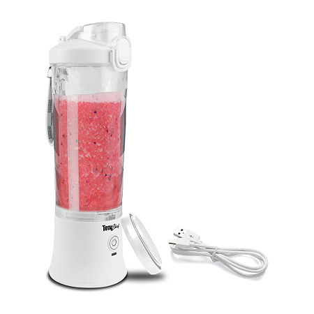 Total Chef Rechargeable Portable Blender, One Size, White