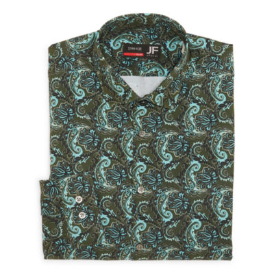 Men's Green Paisley Shirt