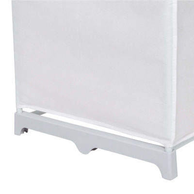 Honey-Can-Do White With Cover Portable Closets