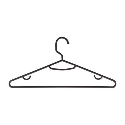 Honey-Can-Do Black Recycled 60-pc. Plastic Hangers