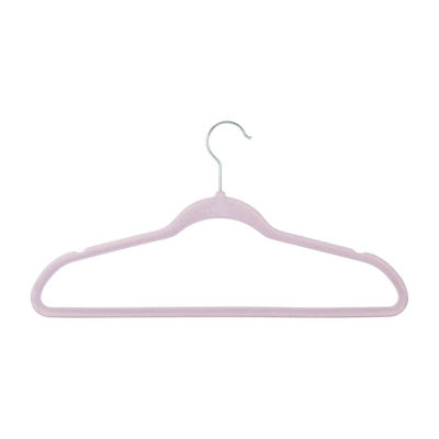 Honey-Can-Do Slim-Profile Non-Slip Velvet 25-pc. Plastic Hangers