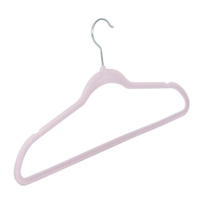 Honey-Can-Do Slim-Profile Non-Slip Velvet 25-pc. Plastic Hangers