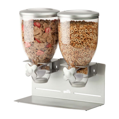 Honey-Can-Do 35oz Double Stainless Steel Dry Food Dispenser