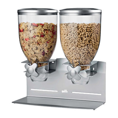 Honey-Can-Do 35oz Double Stainless Steel Dry Food Dispenser