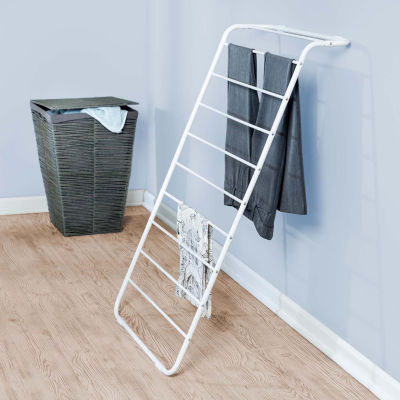 Honey-Can-Do White Steel Leaning Drying Racks