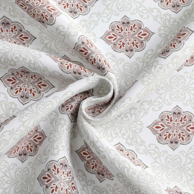 Regal Home Vance Printed Grommet Top Energy Saving Blackout Set of 2 Curtain Panel