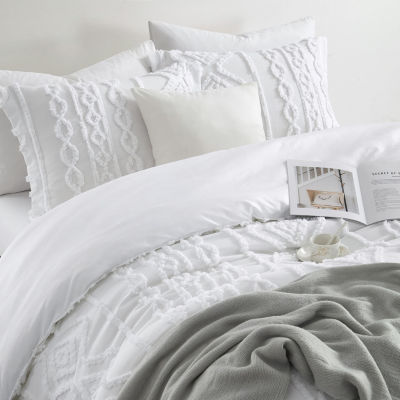 Stratford Park Alluya Geometric Easy Care Comforter Set