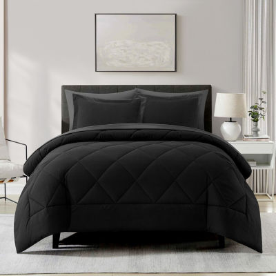 Stratford Park Aniya Geometric Comforter Set Easy Care Comforter Set