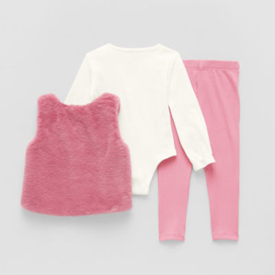 Btween Baby Girls 4-pc. Legging Set