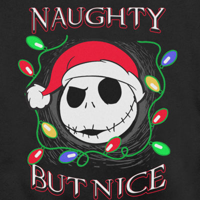 Novelty Mens Crew Neck Long Sleeve Nightmare Before Christmas Sweatshirt