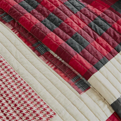 Woolrich Huntington 100% Cotton Oversized 3pc Quilt Mini Set