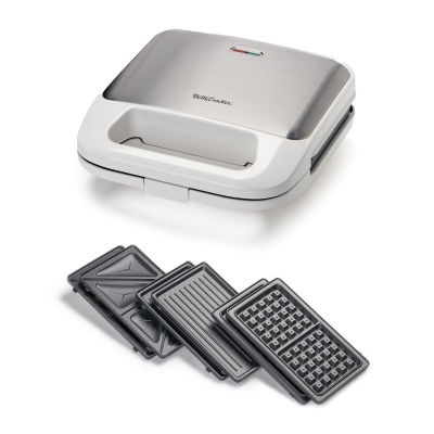 Betty Crocker 3-in-1 Indoor Grill + Sandwich and Waffle Maker