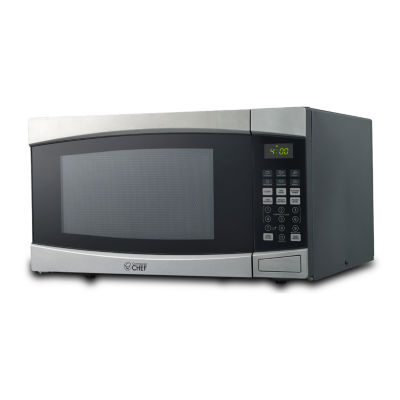 Commercial Chef 1.6-Cu. Ft. Countertop Microwave - Stainless Steel Front