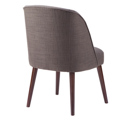 Lou Soft Round-Back Accent Chair