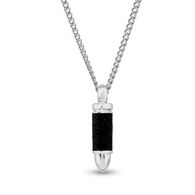 Mens Stainless Steel Pendant Necklace JCPenney