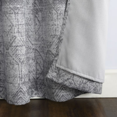 Sun Zero Darren Grommet Top Energy Saving Blackout Single Curtain Panel