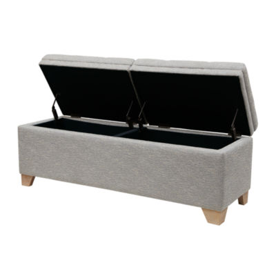 Madison Park Jaxon Storage Bench