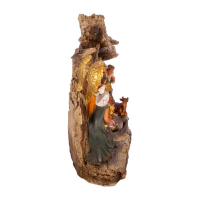 Kurt Adler 7-Inch 11-Pc. Resin Nativity Christmas Nativity Figurine