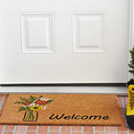 Calloway Mills Summer Bouquet Outdoor Rectangular Doormat