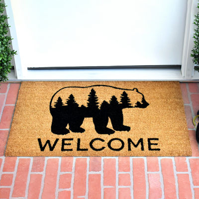 Calloway Mills Bear Country Outdoor Rectangular Doormat