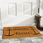 Calloway Mills Welcome Aboard Outdoor Rectangular Doormat