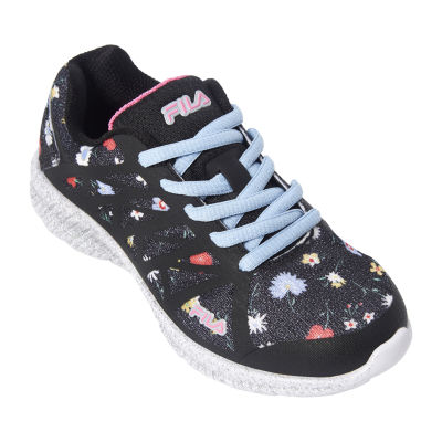 Vete Verraad genoeg Fila Fantom 6 Floral Big Girls Running Shoes, Color: Black Pink White -  JCPenney