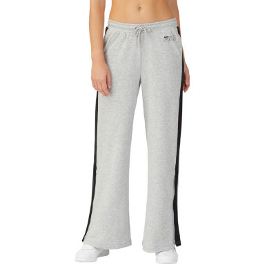 Fila Sport Womens Activewear Sweatpant Wide Leg Drawstring Waist