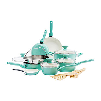 GreenLife 13-Piece Diamond 6-in Ceramic Cookware Set with Lid in the  Cooking Pans & Skillets department at