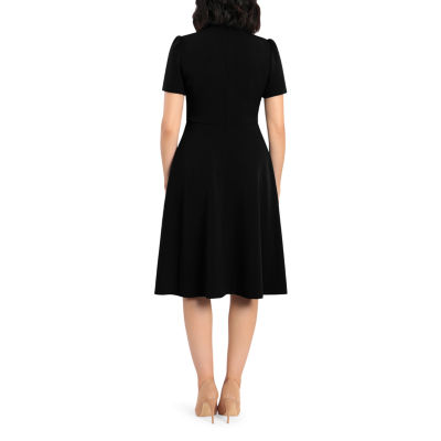 long sleeve high neck dress black Hyla High-Neck Maxi With Sash-Detail – Club L London KOL Size:Infant 7 Goalpostlk.: White and Red