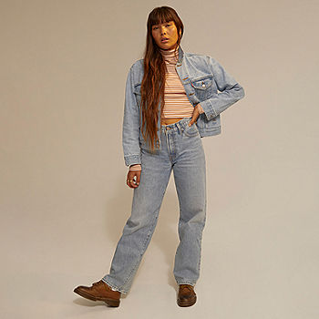 Levi's - Baggy Bootcut jeans - women - Cotton - 26 - Blue